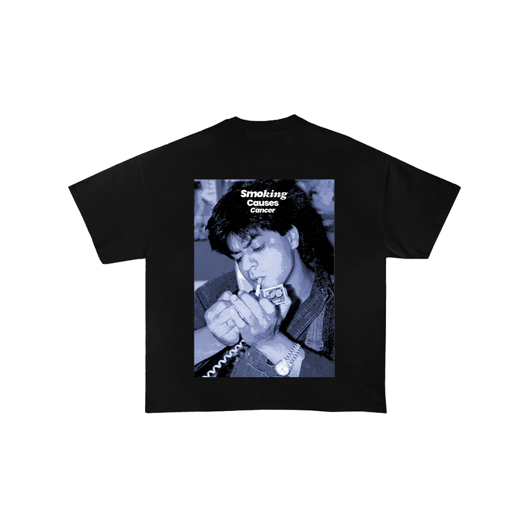 Smoking Causes C*ncer Oversize Tee