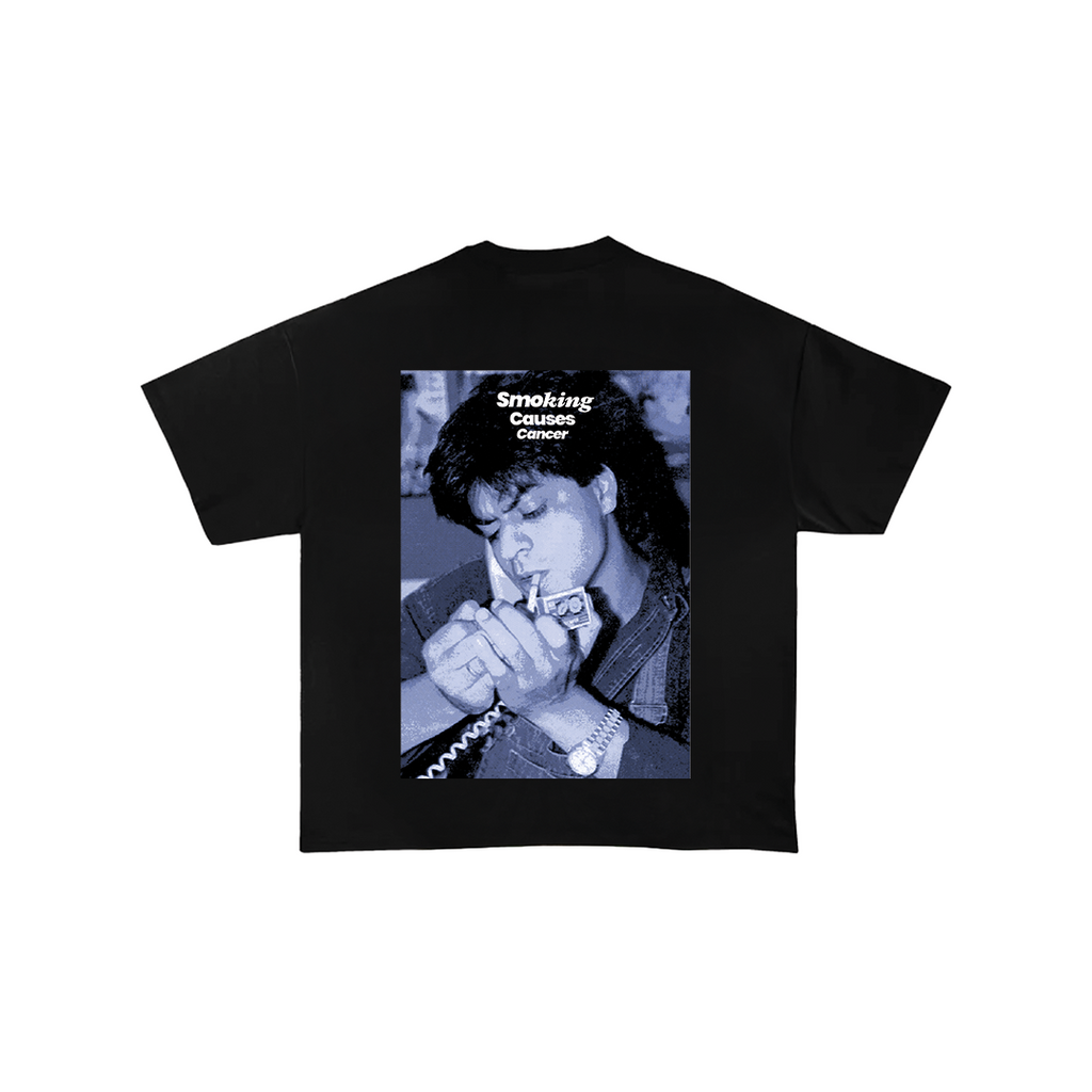 Smoking Causes C*ncer Oversize Tee