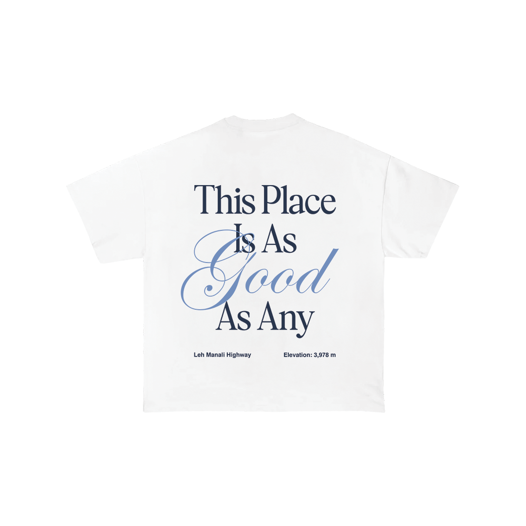 Leh Manali Oversize Tshirt