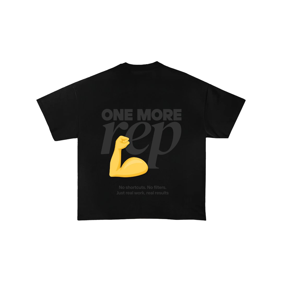 One More Rep Oversize Tee