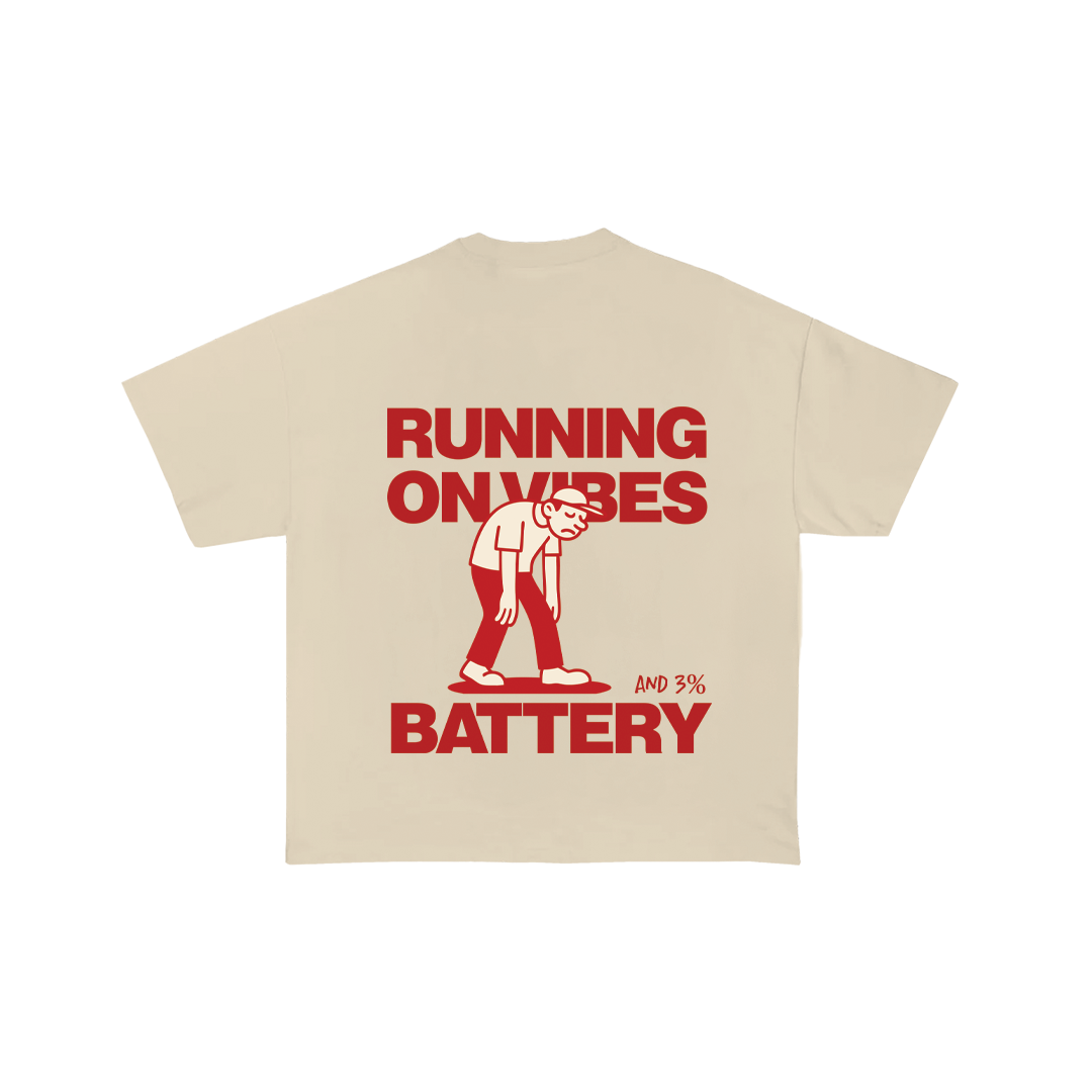 3% Battery Oversize Tee