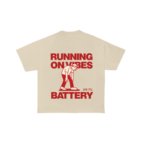 3% Battery Oversize Tee