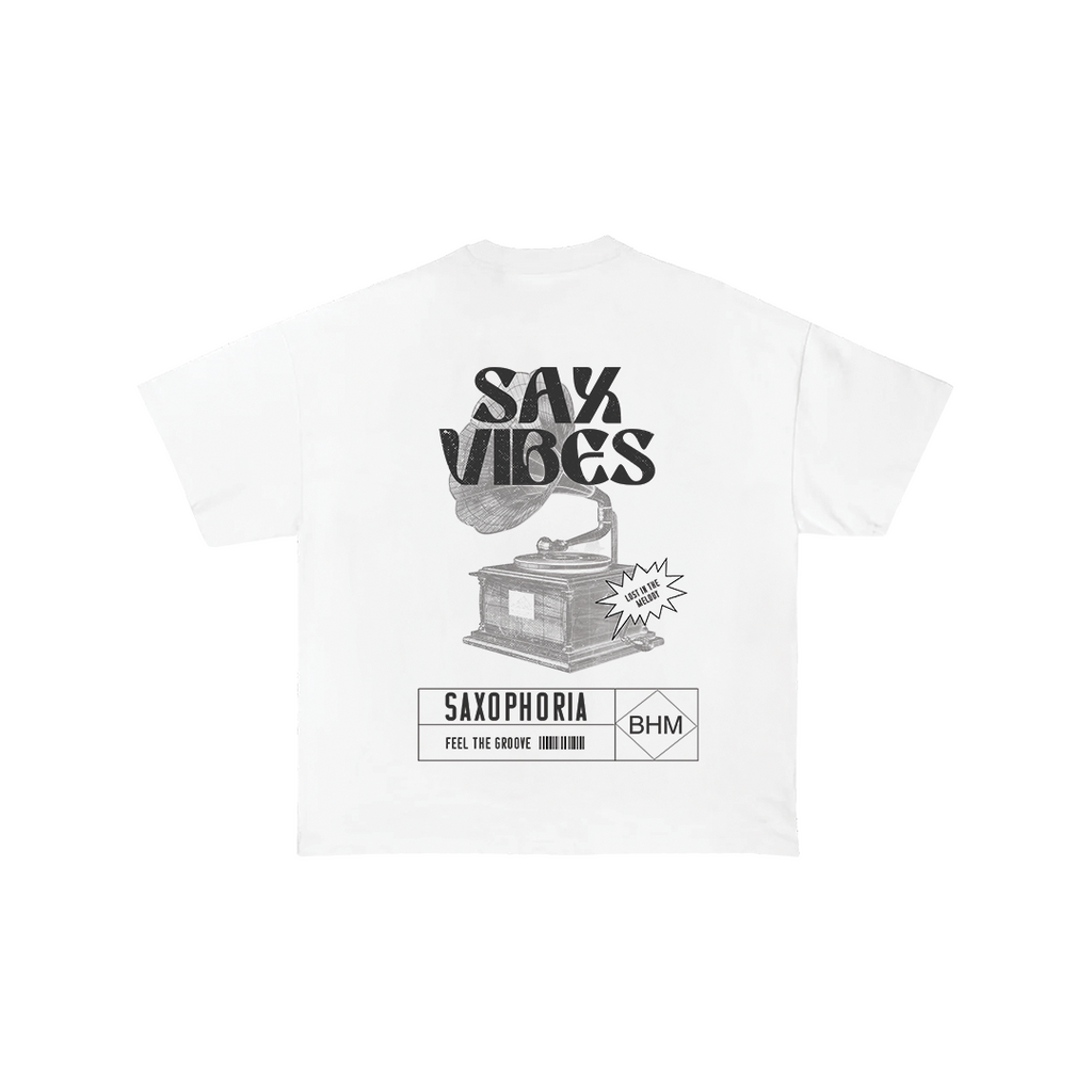 Sax Vibes Oversize Tshirt