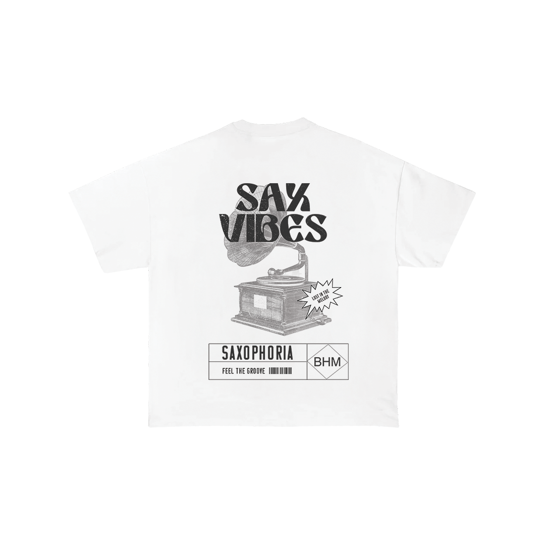 Sax Vibes Oversize Tshirt
